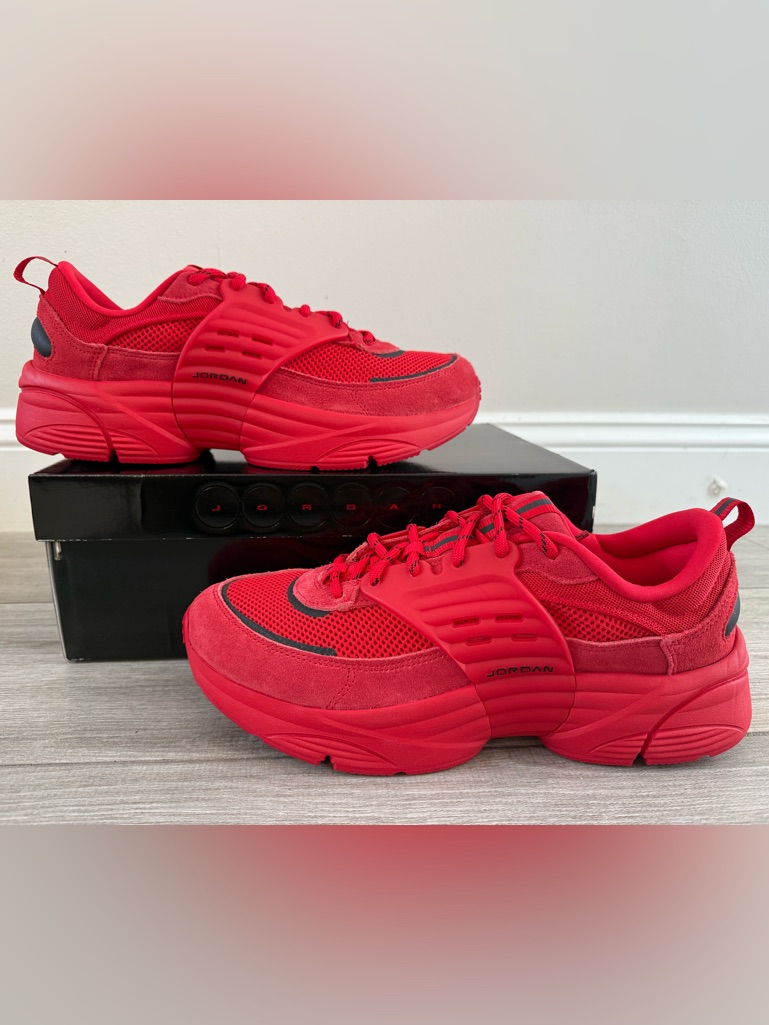 Men's Air Jordan Trunner O/S Ib3722-600 University Red Black Size 12 New Ds
